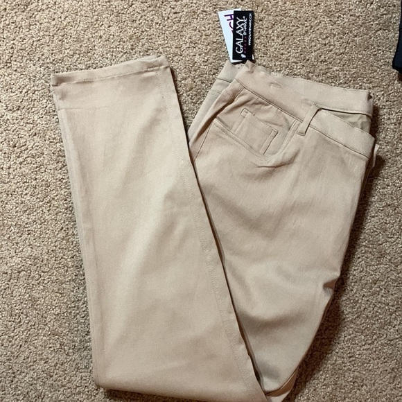 Galaxy by Harvic Stretch Khaki pants Size J18, New With Tags - Picture 2 of 8